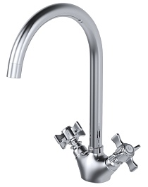 Mixline Смеситель для кухни 1/2 ML30-032 "Classic" хром – фотография-2