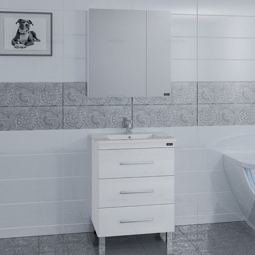 СанТа Тумба с раковиной Вегас 65 – картинка-5