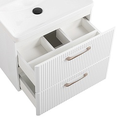 BelBagno Тумба под раковину Due 50 подвесная Bianco Lucido – фотография-7