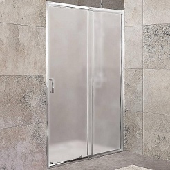 BelBagno Душевая дверь в нишу 110/125 UNIQUE-BF-1-110/125-P-Cr – фотография-1
