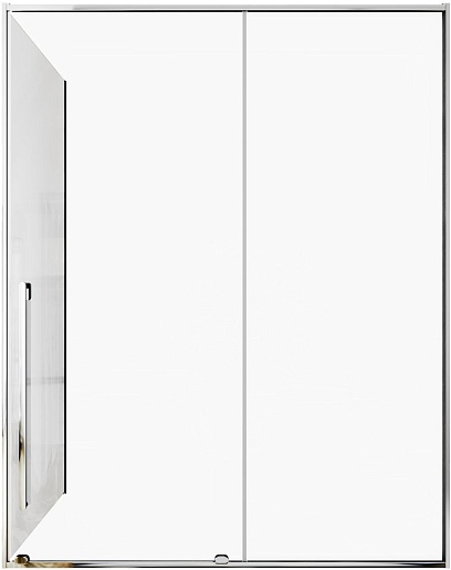 Allen Brau Душевой уголок Fantasy 160x80 3.11010.00/3.11011.00 хром – фотография-2