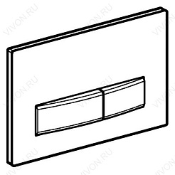 Geberit Кнопка смыва Sigma 50 115.788.SD.5 зеркальное дымчатое стекло – фотография-4