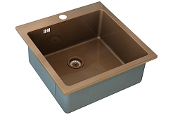 Zorg Кухонная мойка "Inox PVD" SZR-51 COPPER – фотография-1