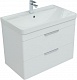 Aquanet Мебель для ванной Ирис New 80 2 ящика подвесная белая глянцевая – картинка-20