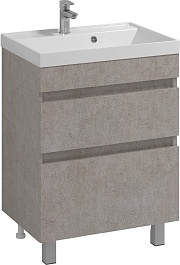 Водолей Мебель для ванной Best 60 белый камень – фотография-2