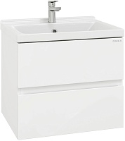 Onika Тумба с раковиной Эвада 60 подвесная белая