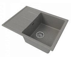 Teymi Мойка кухонная Hanna Smart 62 матовая серая