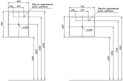 Aquanet Мебель для ванной Алвита New 60 Flash дуб веллингтон табак – фотография-23