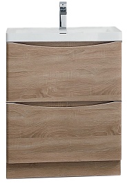 BelBagno Тумба с раковиной ANCONA-N 600 Rovere Bianco – фотография-1