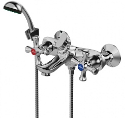 Mixline Смеситель для ванны 1/2 керамический ML10-01 хром – фотография-1