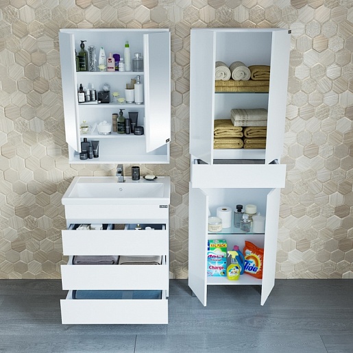 СанТа Мебель для ванной Марс 70 напольная – картинка-3