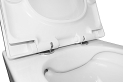 Azario Унитаз подвесной Nova AZ-2216 безободковый белый – фотография-12