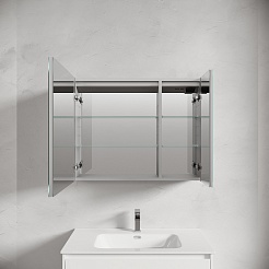 Sancos Зеркало-шкаф Evoke 90 с LED подсветкой SC8090 – фотография-6