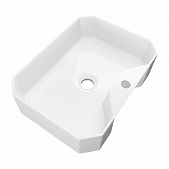 Teymi Раковина накладная в ванную Netta 50/37 белая T51201 – фотография-1