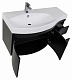 Aquanet Тумба с раковиной Опера 2-115 L черная (169612) – картинка-13