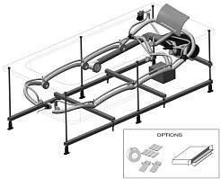 Jacob Delafon Акриловая ванна Odeon Up 180x90 E5BB2190-M-00 с гидромассажем – фотография-5