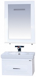Misty Зеркало для ванной Европа 60 белое – фотография-2