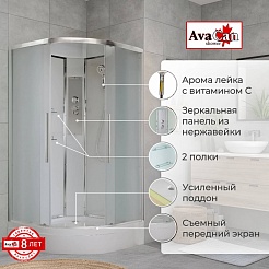 Avacan Душевая кабина 100/100 EM3010N – фотография-2