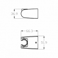 Lemark Настенный держатель LM8083BL – фотография-2