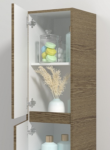 Водолей Пенал подвесной Best 35 L дуб крымский коричневый – картинка-3