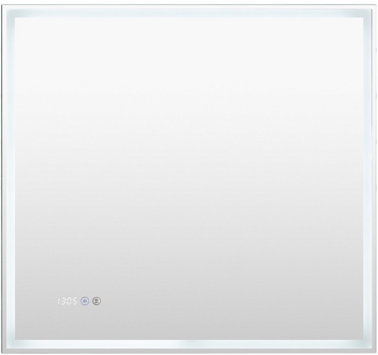 Aquanet Мебель для ванной Ирис New 80 белая глянцевая – фотография-12