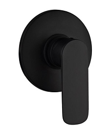 Paini Смеситель для душа Nove 09YO690 встраиваемый, чёрный – фотография-1