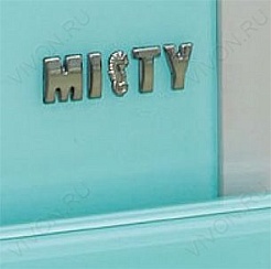 Misty Мебель для ванной Джулия 85 прямая салатовая – фотография-3