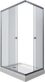 Triton Душевой уголок Вента Хром 100/80 Щ0000049617 – фотография-1