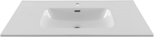 Aquanet Мебельная раковина Flat 100 белая – картинка-5
