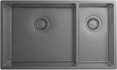 Florentina Мойка кухонная Оптима-HM 460/220 сатин