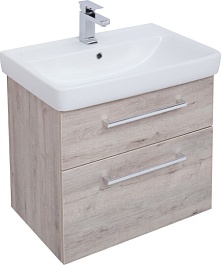 Dreja Тумба с раковиной Q MAX 70 дуб кантри – фотография-6