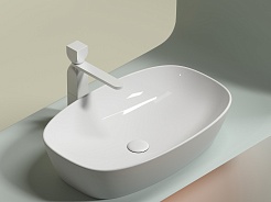 Ceramicanova Мебельная раковина Element 60 CN6049 белая – фотография-6