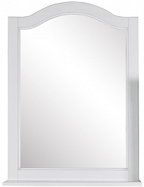 ASB-Woodline Зеркало для ванной Модерн 85 Белое – фотография-1