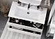 Акватон Мебель для ванной Сохо 100 R подвесная слэйт/галька серая – фотография-26