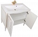 Aquanet Мебель для ванной Паола 90 белая/патина золото (187844) – картинка-19