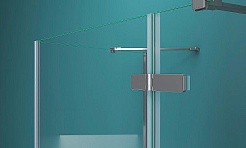 BelBagno Душевой уголок Kraft 90/80 KRAFT-AH-12-90/80-C-Cr-R стекло прозрачное – фотография-4