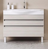 Aqwella Тумба для умывальника Бергамо 80 акация