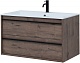 Aquanet Мебель для ванной Lino 90 подвесная дуб веллингтон – картинка-20