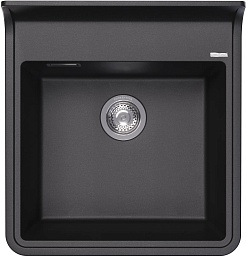 Florentina Мойка кухонная Сицилия 520 антрацит – фотография-1