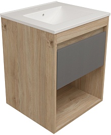 Teymi Фасад для тумбы Vitra 50 графит – фотография-2