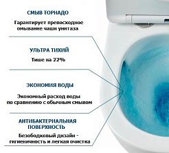 Ceruttispa Унитаз-компакт Vince Tornado CT10373 – фотография-6