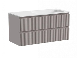 Sancos Тумба с раковиной Snob T 100 R doha soft раковина Grace 101 R CN7015 – фотография-1