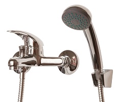 Frap Смеситель для ванны с душем H02 F3002-B хром