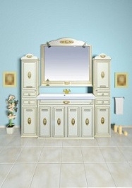 Misty Шкаф - пенал Roma 35 L ясень – фотография-3