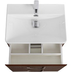 BelBagno Тумба под раковину Due 50 подвесная Noce – фотография-6