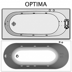 Kolpa San  Акриловая ванна Tamia OPTIMA 170 – фотография-4