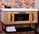 Бриклаер Мебель для ванной Лофт 100 подвесная – картинка-26