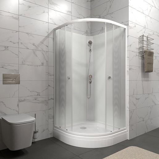 Triton Душевая кабина Лайт 90x90 А без крыши – фотография-6