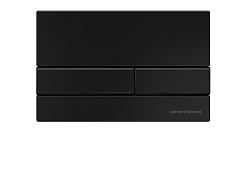 Ceramicanova Система инсталляции для унитазов Envision CN1002B с кнопкой смыва Flat черный матовый – фотография-3