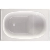 BLB Стальная ванна Europa mini 105/70 B05E22001 с сиденьем без опоры